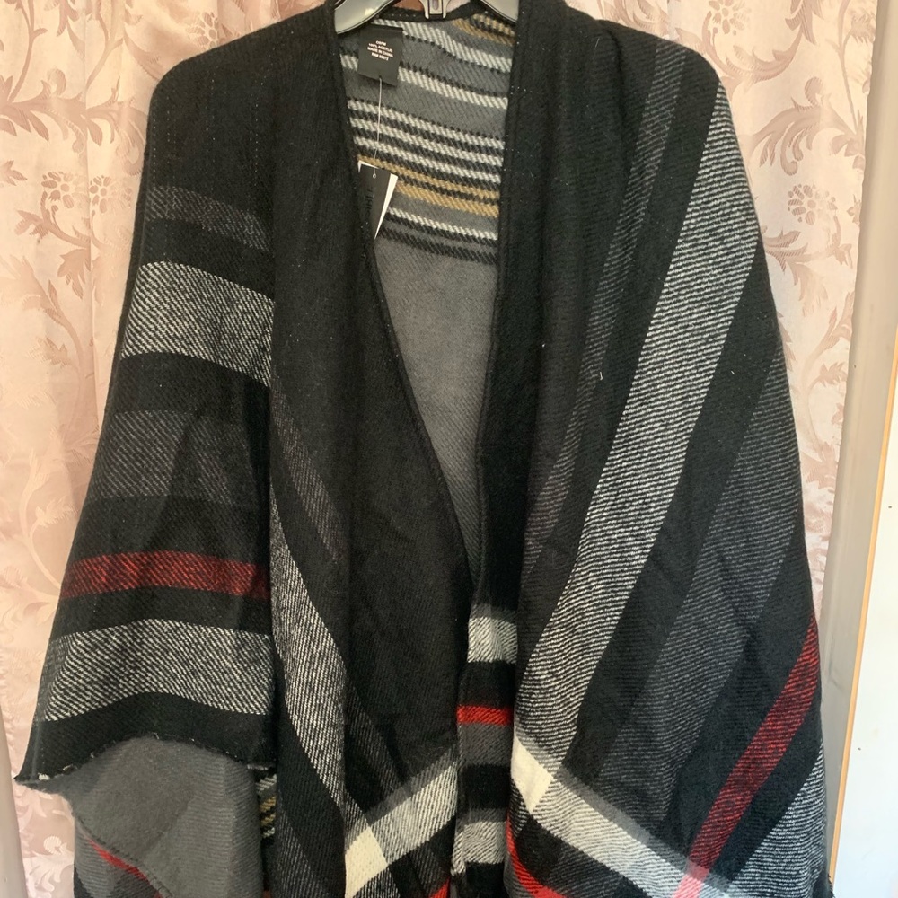 Reversible poncho